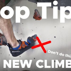 TOP 10 Tips for Beginner Boulderers